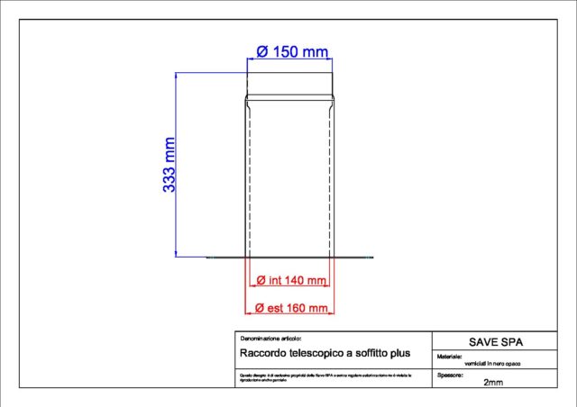 Staffa Per Lampadario A Soffitto DC VOLTAGE – 90 Mm, In Ferro Verniciato, Con Viti - 4