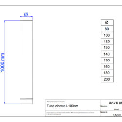 disegno-tecnico-save-air-tubo-100-zincato